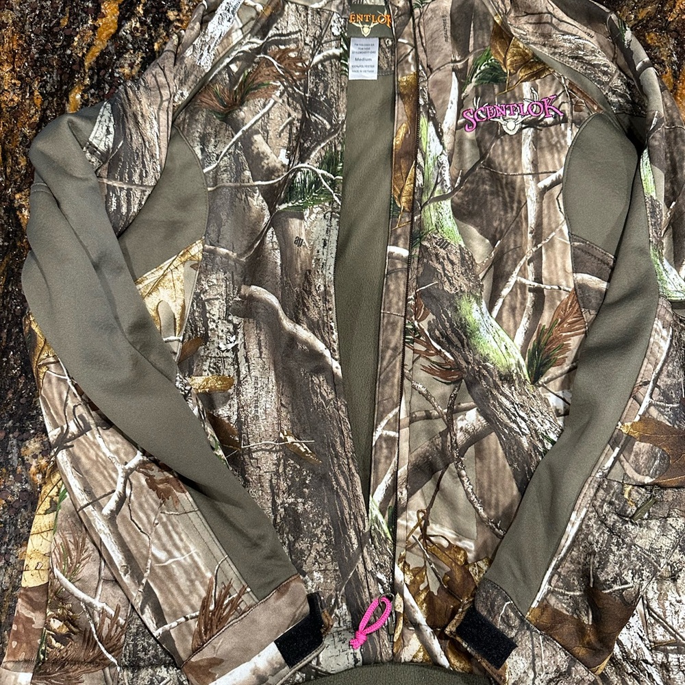ScentLok Women's Camo Jacket - Green and Brown